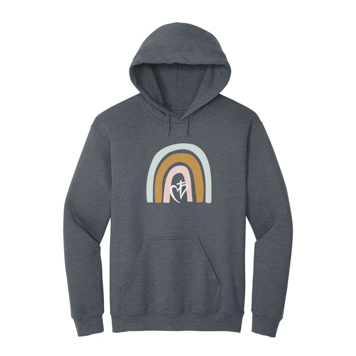Real Time JC White Logo Hoodie
