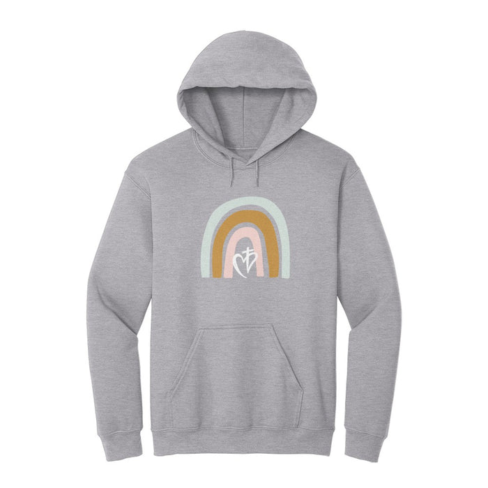 Real Time JC White Logo Hoodie