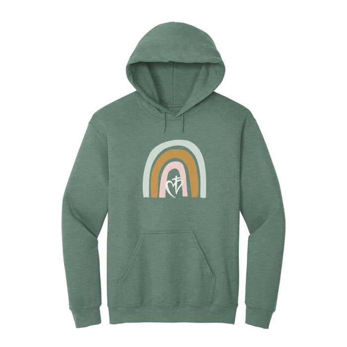 Real Time JC White Logo Hoodie