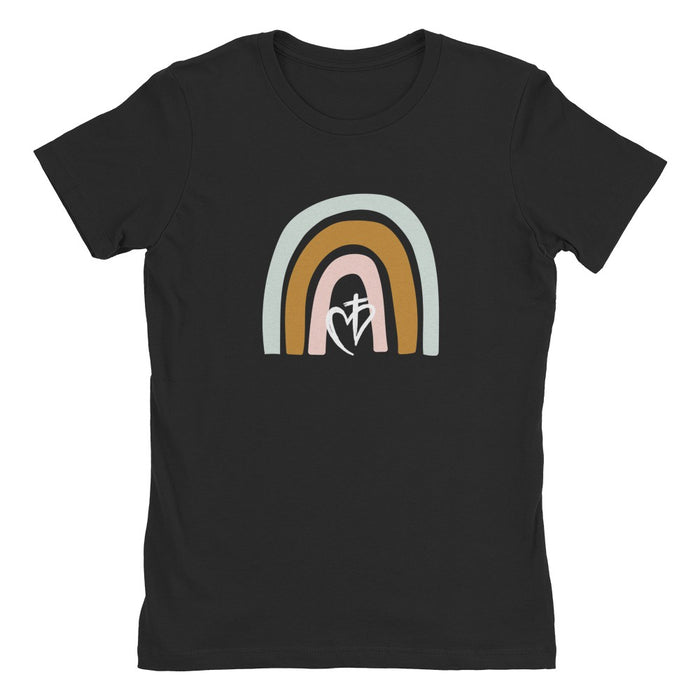 Real Time JC White Logo Women's Tee
