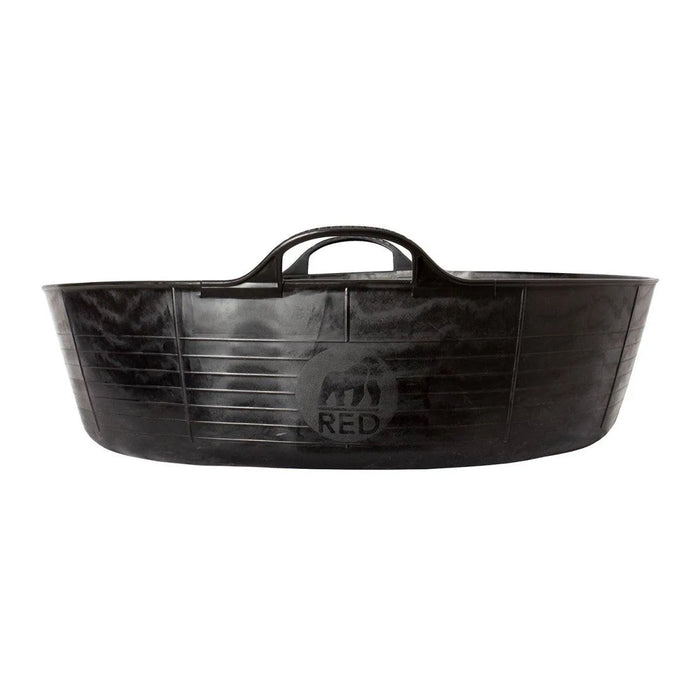 Red Gorilla Recycled Shallow Tub Black - Black - Large(35Lt)