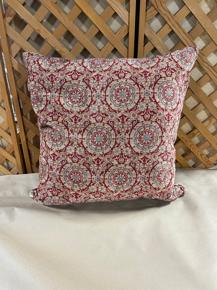 Red Tone Decorative Pillow