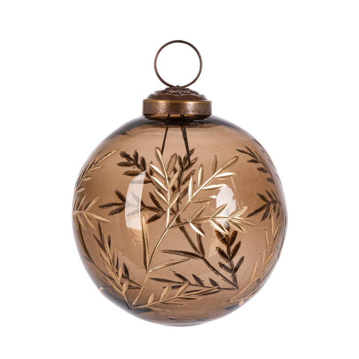 Regency Etched Ornament