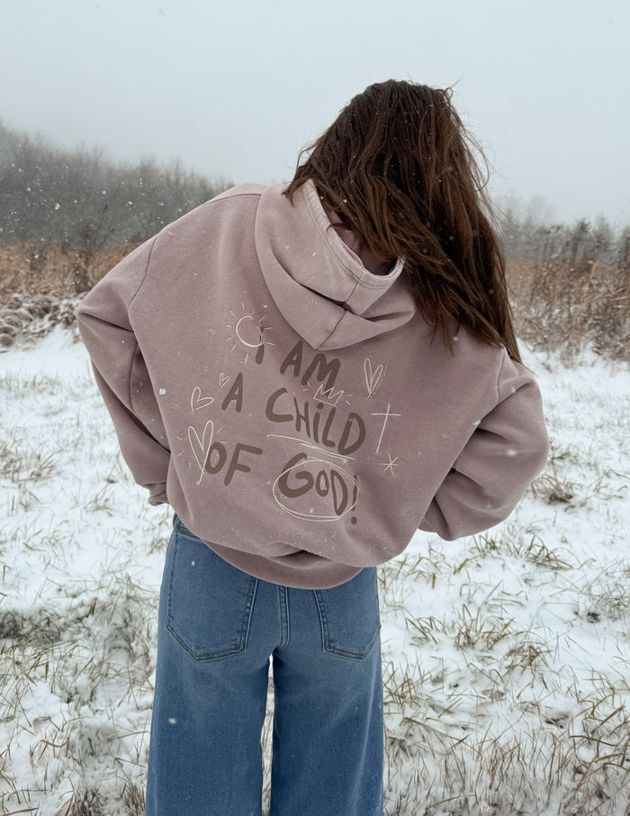RESTOCK :: Child of God Brown Unisex Hoodie