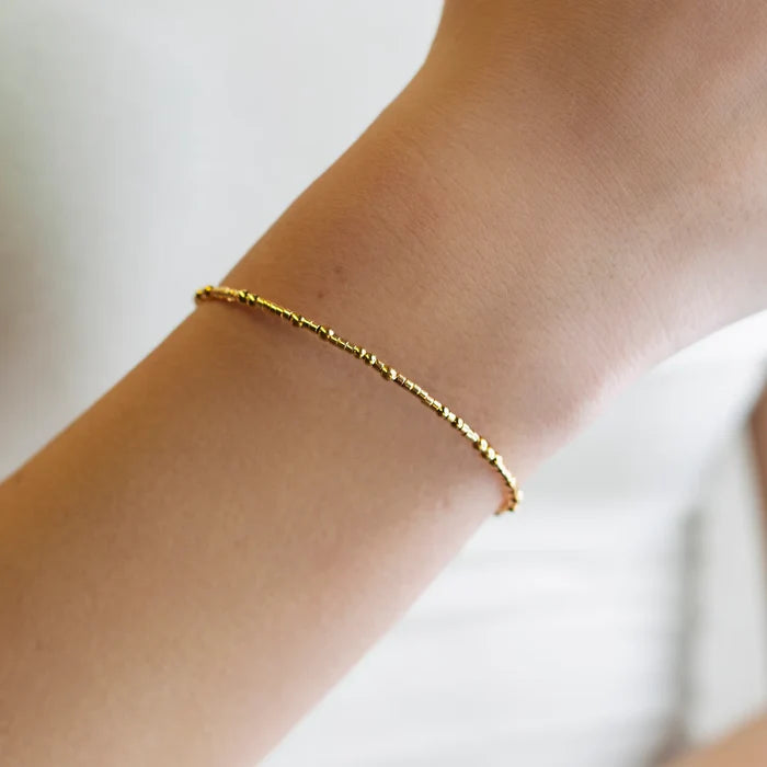 RESTOCK :: Confetti Bangle- Gold