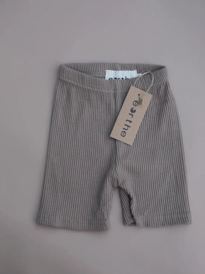 Ribbed Biker Shorts | Oak