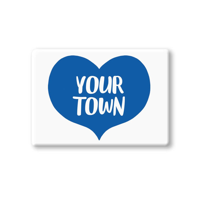 Rock Scissor Paper - New Haven Magnet - Big Heart