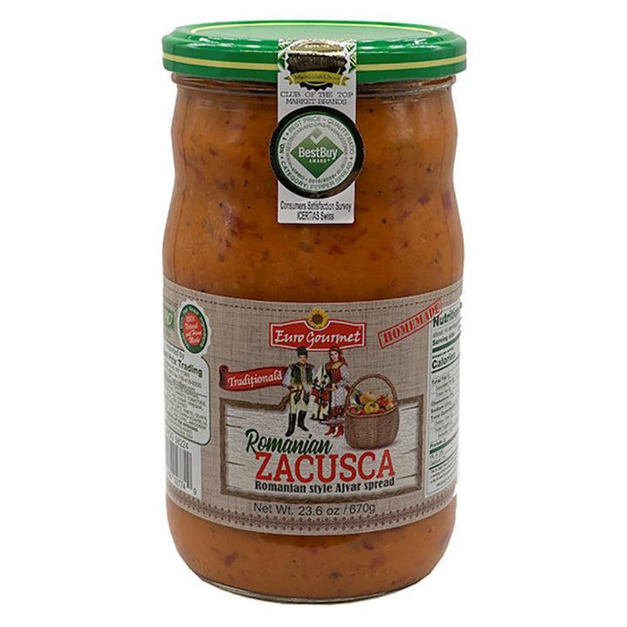 Romanian Ajvar Zacusca 670g (Euro Gourmet)