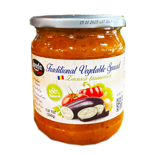Romanian Zacusca TARANESCA Mild 500g (Livada) - MezeHub