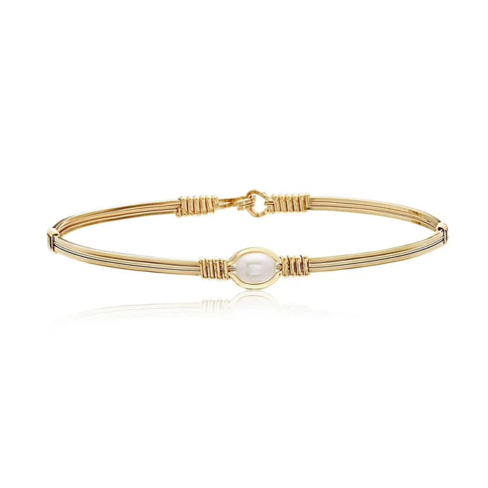 Ronaldo - Bracelet - Pearl of My Heart - 7 inches - Findlay Rowe Designs