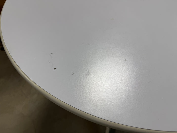 Round White Dinette Table