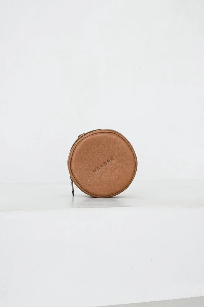 Rover Circle Pouch- Tan