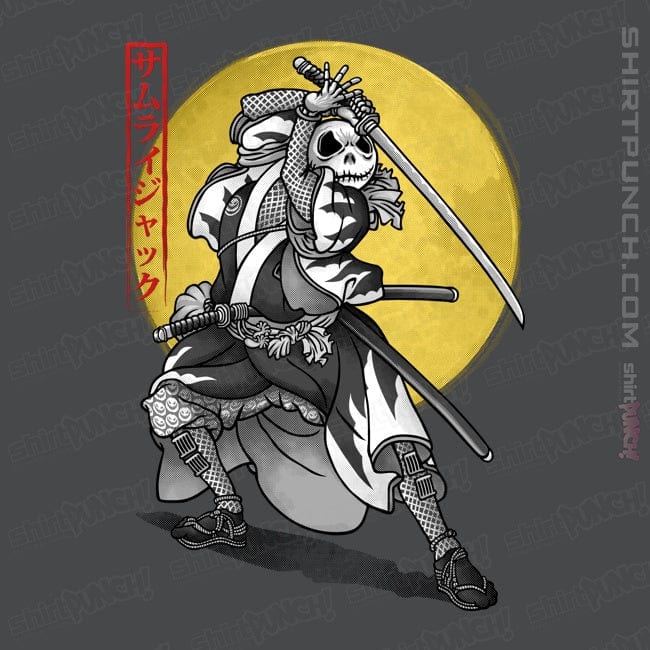 Daily_Deal_Shirts Magnets / 3"x3" / Charcoal Samurai Jack