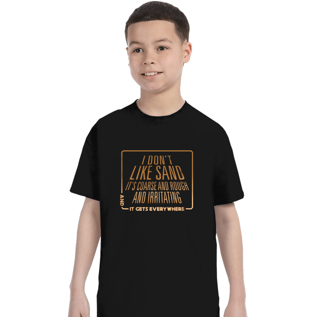Daily_Deal_Shirts T-Shirts, Youth / XS / Black Sand Feels
