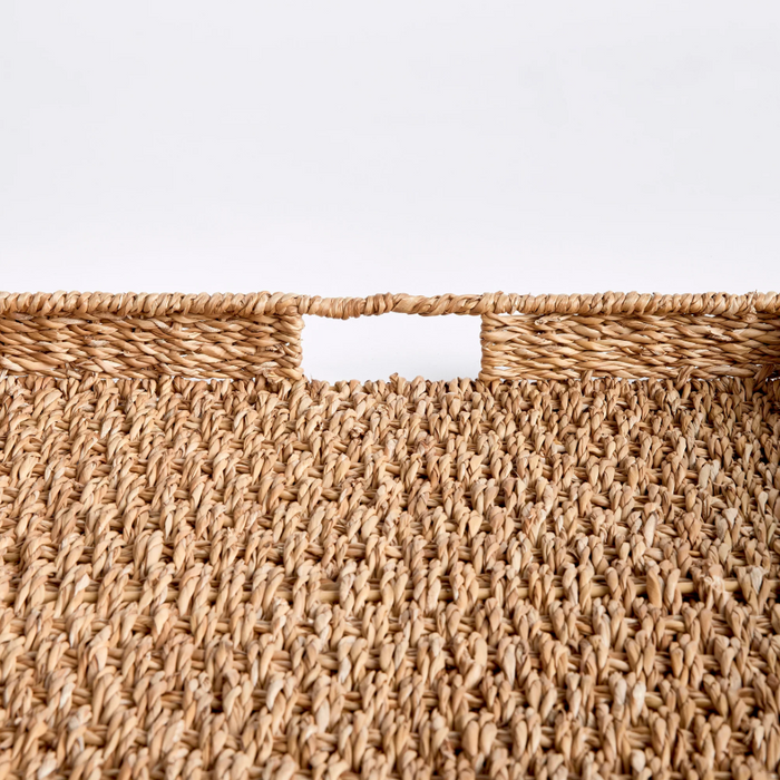 Seagrass Rectangular Tray - 13 Hub Lane   |  Woven Trays