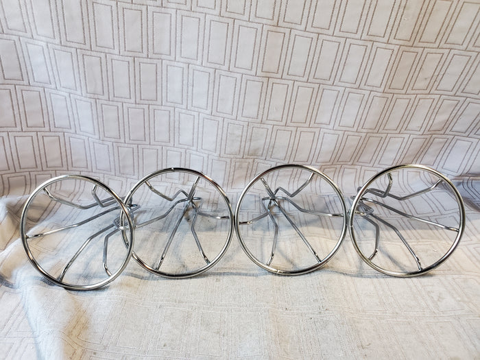 Set of 4 Tyson Spanek Vertical Roasters for Rock Cornish Game Hen Lovers