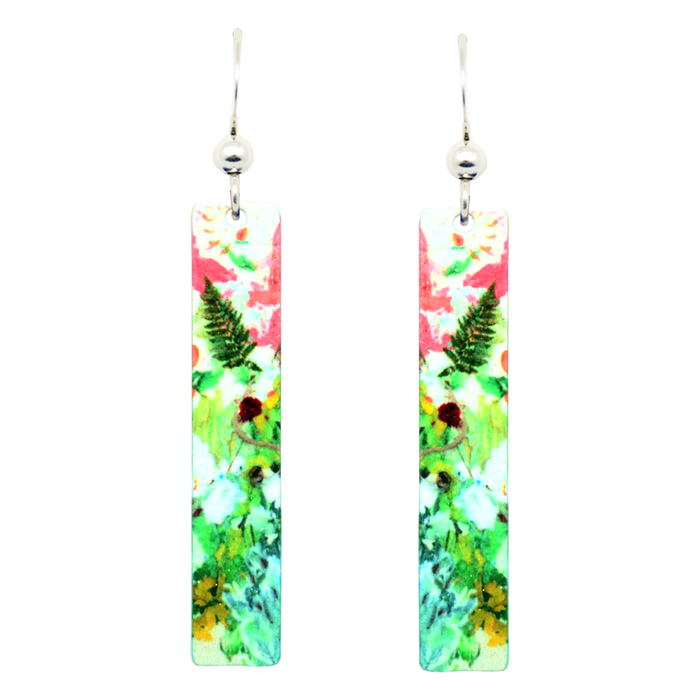 Shelter Slender Rectangle Earrings