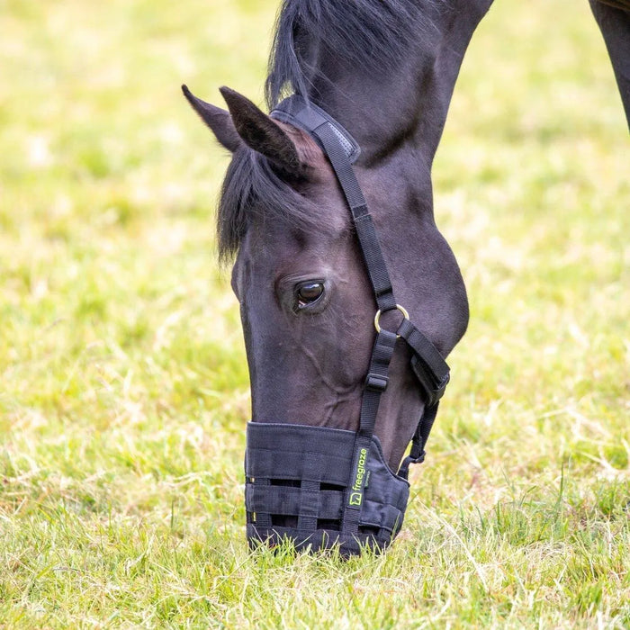 Shires Comfort Grazing Muzzle - Black - Cob