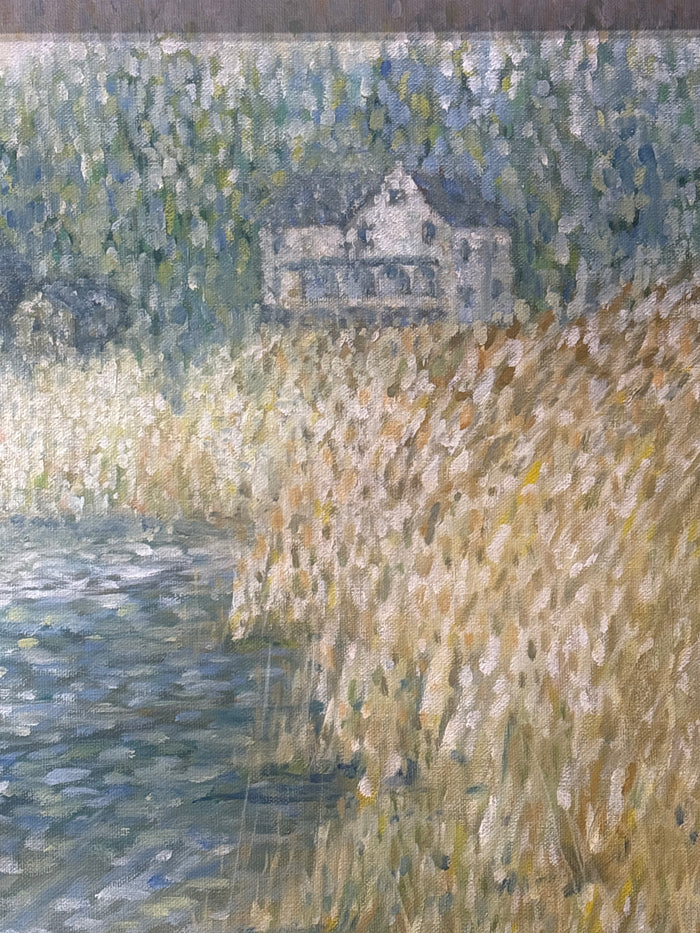 Silver Lake Painting by Local Artist, Ginger Olansen; Signed