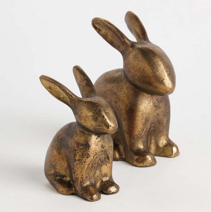 Sitting Rabbit Sculpture - 13 Hub Lane   |  Aluminum Sculptures