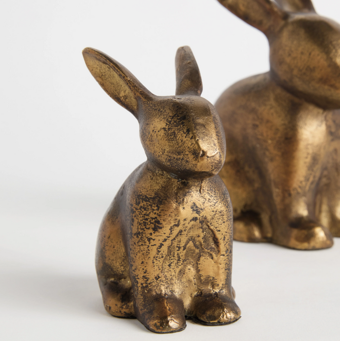 Sitting Rabbit Sculpture - 13 Hub Lane   |  Aluminum Sculptures