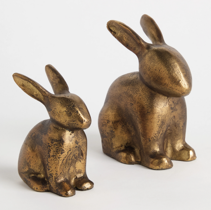 Sitting Rabbit Sculpture - 13 Hub Lane   |  Aluminum Sculptures