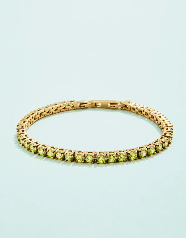 Spartina - Tennis Bracelet - Sunrise 4mm - Lime - Findlay Rowe Designs