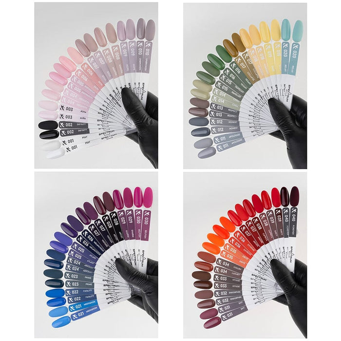 Spectrum 001-160 — Nail Swatch Sticks (set of 160) F.O.X