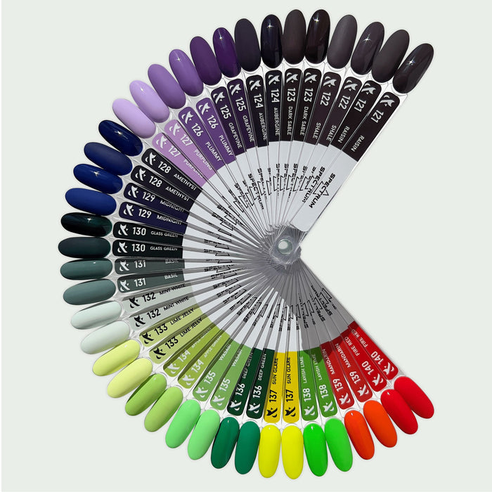 Spectrum 121-160 — Nail Swatch Sticks (set of 40) F.O.X