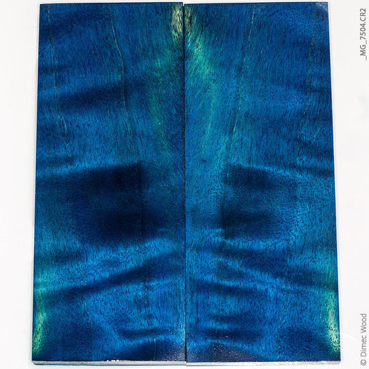 Stabilized quilted cotton wood panels
