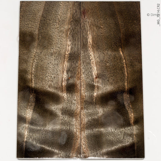 Stabilized quilted cotton wood panels