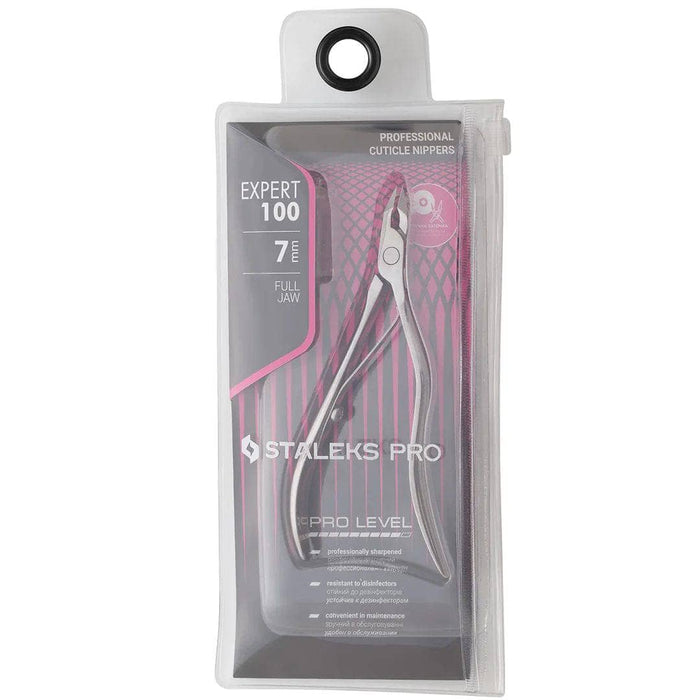 Staleks Professional cuticle nippers EXPERT 100 (7 mm) Nippers Staleks