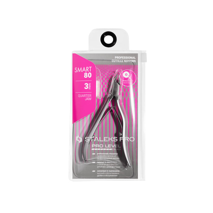 Staleks Professional cuticle nippers SMART 80 (3 mm) Nippers Staleks