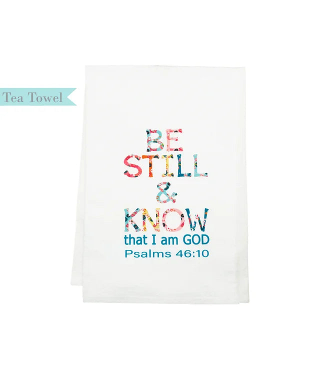 Standing on the Word - Flour Sack Tea Towel - Findlay Rowe Designs