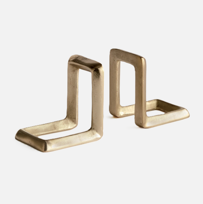 Strofi Bookend - 13 Hub Lane   |  Metal Bookends