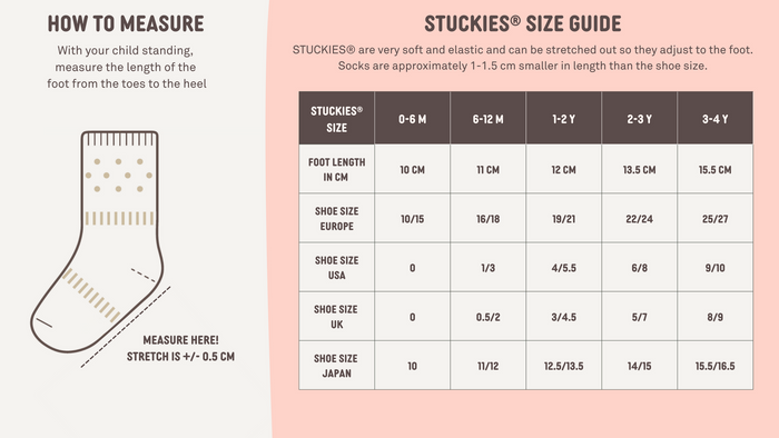 Stuckies Cotton Kids' Socks- White