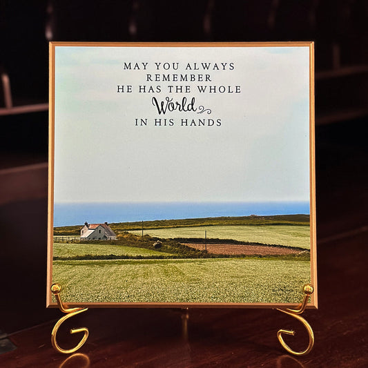 Summer Fields - 8x8 Beveled Board