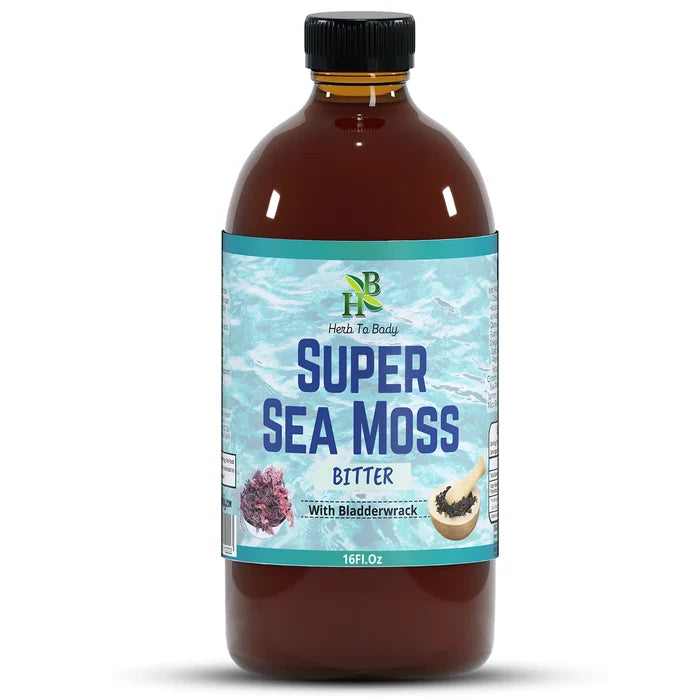 Super Sea Moss Bitter - Herbal Tonic - 16oz Bottle