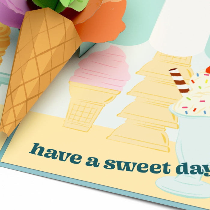 Sweet Day Ice Cream Lovepop Card