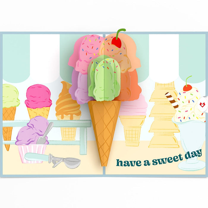 Sweet Day Ice Cream Lovepop Card