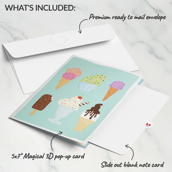 Sweet Day Ice Cream Lovepop Card