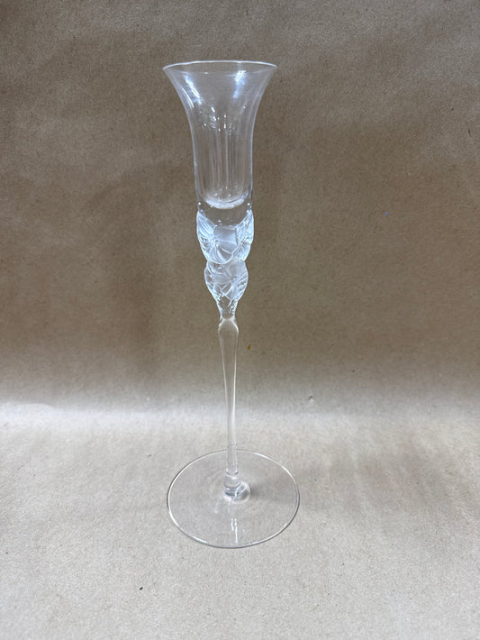 Tall Single Floral Candlesticks