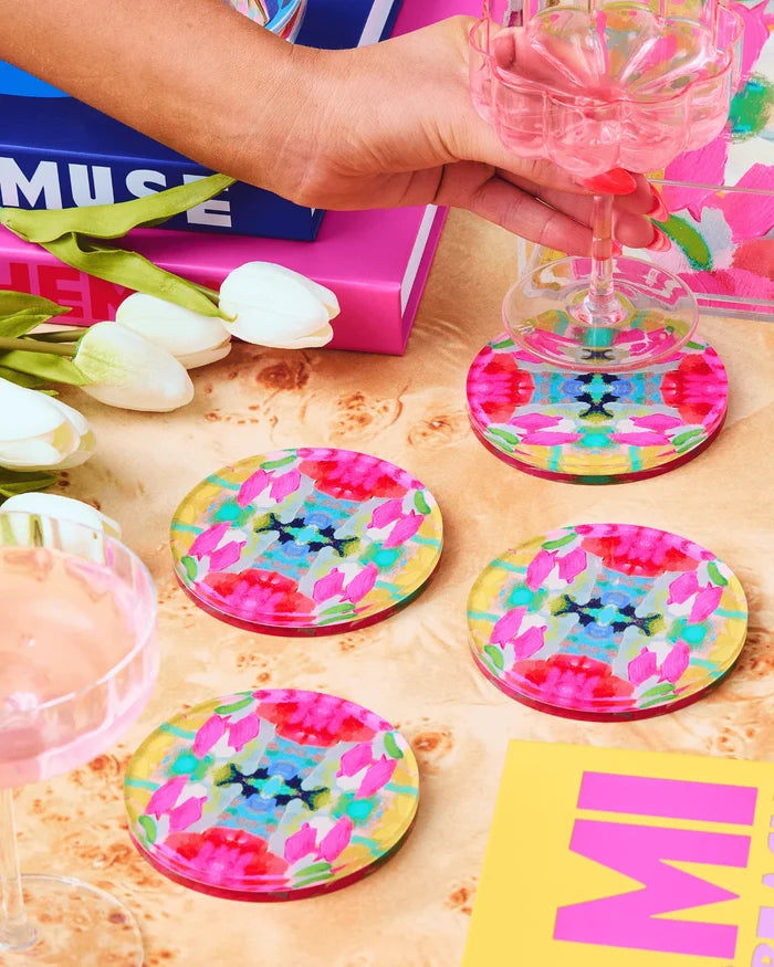 Tart by Taylor x Laura Park - Coasters - Pink Paradise - Findlay Rowe Designs