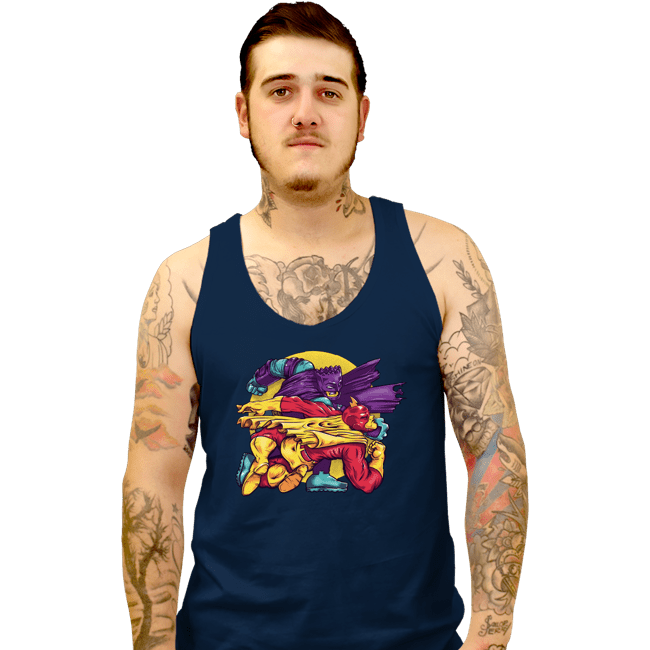 Tank Top, Unisex / Small / Navy