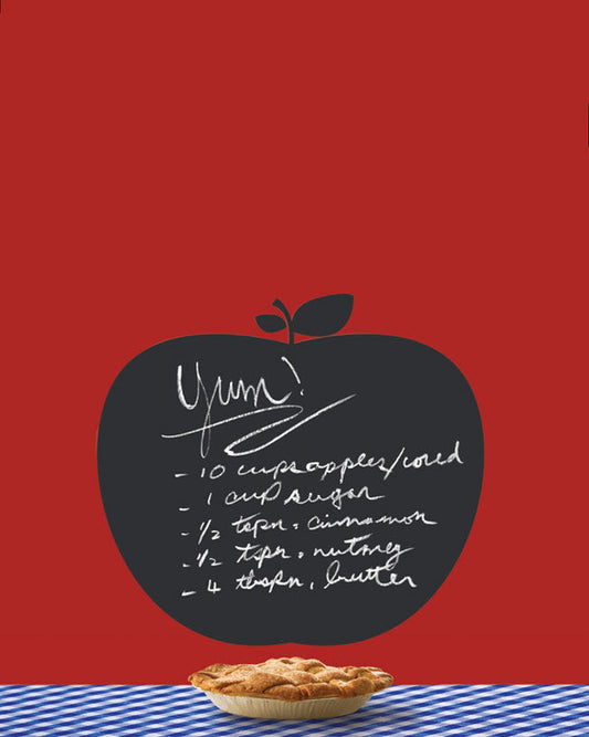 The Big Apple Chalkboard Wall Decal