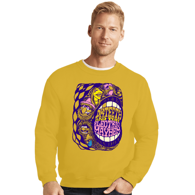 Crewneck Sweater, Unisex / Small / Gold