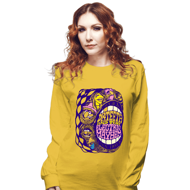Long Sleeve Shirts, Unisex / Small / Gold