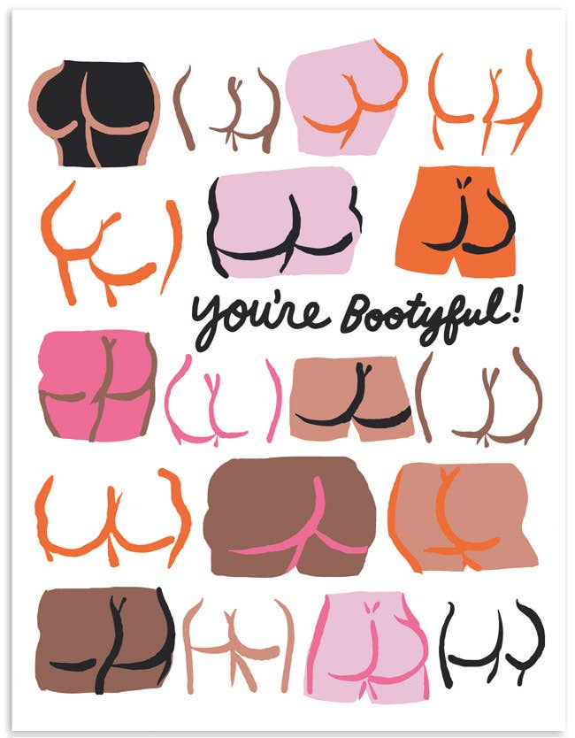 THE FOUND - You're Bootyful Birthday Card