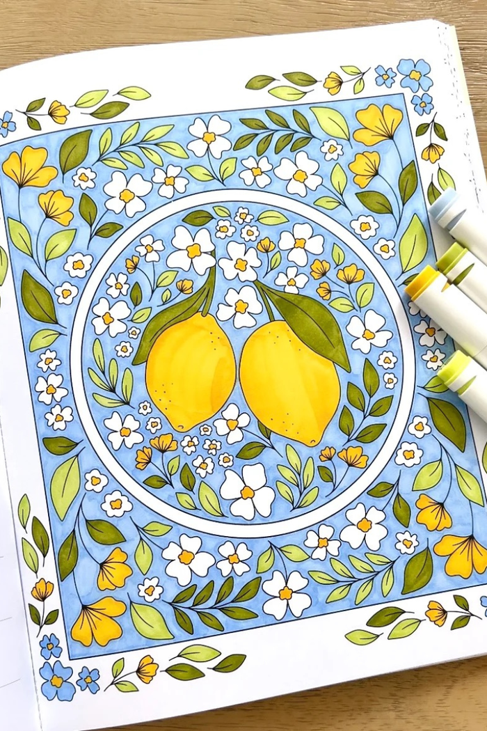 The Good Life Coloring Book