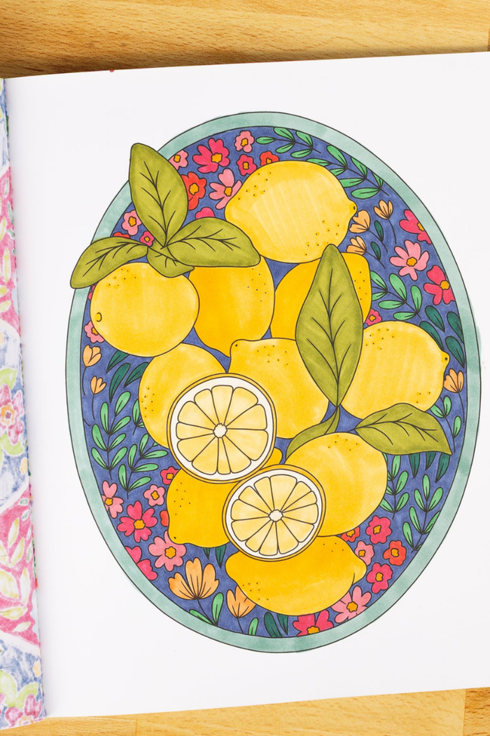 The Good Life Coloring Book